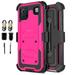 Value Pack ! for LG K92 Heavy Duty Phone Case 360Â° Cover Clip Kickstand Holster Hybrid Shock Bumper