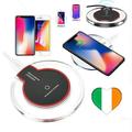 Wireless Charger Qi-Certified Fast Wireless Charging Pad Ultra SlimWireless Charger Compatible with iPhone Xs Max/XS/XR/X/8/8 Plus for All Qi-Enabled Phonesï¼ŒBlack