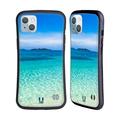 Head Case Designs Beautiful Beaches Tropical Sandy Beach Malcapuya Hybrid Case Compatible with Apple iPhone 14 Plus