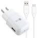 Original LG Rapid Charge USB Wall Charger USB-C Fast Charging Cable Cord For LG G5 G6 G7 G8 NEXUS 5X 6P V10 V20 V30 V40 V50 LG Stylo 4 For Android Samsung Galaxy S8 S9 S10 Note 8 Note 9 Note 10+ Plus