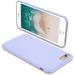 Case for 8/7 Liquid Silicone Gel Rubber Case Soft Microfiber Cloth Lining Cushion Compatible for 8/ 7 LIGHT BLUE