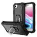 iPhone 6 Case iPhone 7 Case iPhone SE 2020 Case 2nd Gen Allytech Full Body Shockproof Holster Hybrid 3 in 1 Slim Heavy Duty Rugged Case for iPhone 6/7/8/ iPhone SE 2020 Black