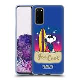 Head Case Designs Officially Licensed Peanuts Snoopy Boardwalk Airbrush Joe Cool Surf Soft Gel Case Compatible with Samsung Galaxy S20 / S20 5G