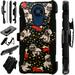 WORLD ACC LuxGuard Holster Case Compatible with Nokia C5 Endi Hybrid Phone Cover (Pug Bone)