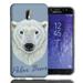 MUNDAZE Samsung Express Prime 3/Amp Prime 3/J3 V Polar Bear Design TPU Gel Phone Case Cover