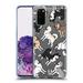 Head Case Designs Dog Breed Patterns Siberian Husky Soft Gel Case Compatible with Samsung Galaxy S20 / S20 5G