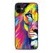 Skin for Apple iPhone 11 Skins Decal Vinyl Wrap Stickers Cover - Colorful Lion Abstract Paint