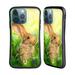 Head Case Designs Wildlife Little Easter Rabbit Hybrid Case Compatible with Apple iPhone 13 Pro