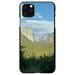 DistinctInk Case for iPhone 11 Pro (5.8 Screen) - Custom Ultra Slim Thin Hard Black Plastic Cover - Yosemite Tunnel View