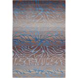 Nourison Contour Oversized Waterlilies Contemporary Area Rug