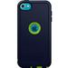 OtterBox Defender Case for Apple iPod Touch 6th and 7th gen Retail Packaging - Punk Glow Green/Admiral Blue