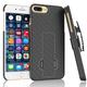 Tekcoo for iPhone 6s / iPhone 6 / iPhone 6s Plus / iPhone 6 Plus / iPhone 7 / iPhone 7 Plus / iPhone 8 Plus Case Hard Shell [Built-in Kickstand] Holster Locking Belt Swivel Clip Defender Slim Case