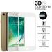 iPhone 7 Plus 3D Curve Screen Protector Mignova 3D Curved Edge to Edge Full Screen Coverage Anti-Scratch HD Tempered Glass Screen Protector for iPhone 7 Plus 5.5 (White)