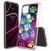 Beyond Cell compatible with T-Mobile Revvl 5G (2020) Case Transparent Clear Shock Absorption Cushion Bumper Corner Soft TPU + PC Cover Paw Prints