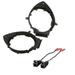 (1 PAIR) GMSB356 Pair Of Speaker Adapter with Metra 72-4568 Speaker Harness for Select Buick and Chevy 2015 GM Vehicles