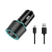 UrbanX Fast Car Charger 21W Car And Truck For Samsung ATIV S Neo with PD 3.0 Cigarette Lighter USB Charger - Black Comes with USB-A to Micro USB Cable 3.3FT 1M