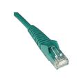 Tripp Lite 6-ft. Cat6 Gigabit Snagless Molded Patch Cable Green