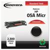 Innovera IVRE505AM 2300 Page-Yield Remanufactured MICR Toner Replacement for 05AM (CE505AM) - Black