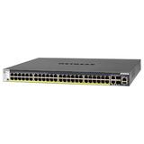 NETGEAR ProSAFE Intelligent Edge M4300-52G-PoE+ 1 000W Stackable 1G L3 Managed 52-Port Switch with Full PoE+ Provisioning (GSM4352PB-100NES)