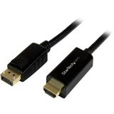 StarTech.com DP2HDMM3MB DisplayPort to HDMI Adapter Cable - 3 m (10 ft.) - DP to HDMI Adapter with Built-in Cable - (M / M) Ultra HD 4K 30 Hz