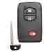 Car Key Fob For 2007-2014 Toyota Highlander 3 Button Smart Remote HYQ14AAB 0140 315MHZ