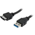 StarTech.com USB3S2ESATA3 Adapter Cable - 3ft eSATA Hard Drive to USB 3.0 Adapter Cable - SATA 6 Gbps