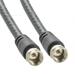 SF Cable RG6 M/M UL F-Type Coaxial Cable 9 feet - Black