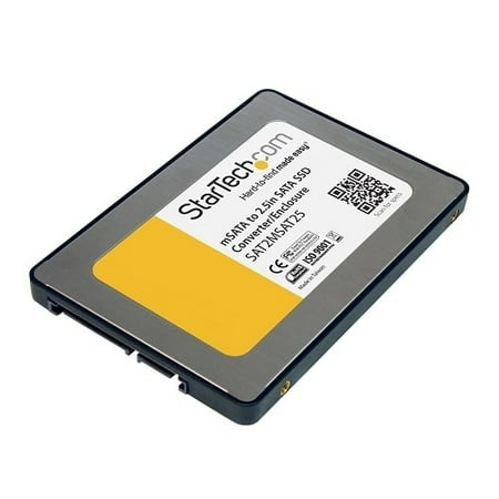 StarTech 2.5in SATA to Mini SATA SSD Adapter Enclosure