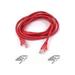 BELKIN A3L791-10-RED-S 10 ft. Cat 5E Red UTP Patch Cable Snagless