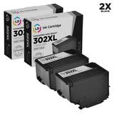 Remanufactured Epson 302XL T302XL020 Pack of 2 High Yie Black Cartridges for Expression Premium XP-6000