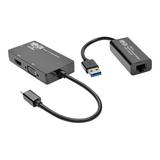 TRIPP LITE P137-GHDV-V2-K 4K VIDEO AND ETHERNET 2-IN-1 ACCESSORY KIT FOR MICROSOFT SURFACE AND SURFACE PRO