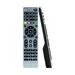 GE 4-Device Universal TV Remote Control in Brushed Silver 33709