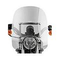 National Cycle Spartan Quick-Release Windshield (18-1/2 ) for 07-14 Harley