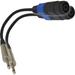 Seismic Audio SAPT54 (2 Pack) 1/4 TS Male to Speakon Adapter Patch Cable