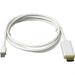 Unirise 10ft Mini Displayport to HDMI Cable Male - Male 32 AWG