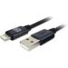 LIGHTNING TO USB A CABLE 3FT PRO AV/IT SERIES LIFETIME WARR