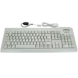 Seal Shield Clean Glow Waterproof Keyboard - White