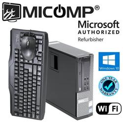 Restored Dell 9010 SFF Computer i5-3470 Quad Core 3.20Ghz 16GB 250GB Windows 10 PRO WiFi (Refurbished)