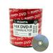 100 Pack Ridata DVD-R 16X 4.7GB 120 Min Silver Logo Top Blank Data Video Media Recordable Disc