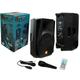 15 PA DJ Power Speaker with Built-In Bluetooth/Radio/EQ/LCD/MP3/USB/SD