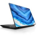 Laptop Notebook Universal Skin Decal Fits 13.3 to 15.6 / Crystal Blue Ice Marble