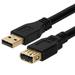 Cmple - USB Extension Cable 3ft Type A USB Male to Female USB 3.0 Cable for External Hard Drive Keyboard Webcam USB Hub Flash Drive - Black