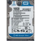 WD1600BEVT-24A23T0 DCM HEMTJHNB Western Digital 160GB SATA 2.5 Hard Drive