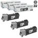 Compatible Replacements for Xerox Phaser 106R01281 Set of 3 High Yie Black Laser Toner Cartridges for use in Xerox Phaser 6130 and 6130N s