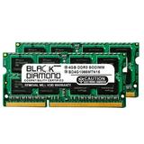8GB 2X4GB RAM Memory for Compaq EliteBook 8540w Mobile Workstation (Dual Core Processors) Black Diamond Memory Module DDR3 SO-DIMM 204pin PC3-8500 1066MHz Upgrade