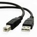 15ft USB Cable for: DYMO Label Writer 450 Twin Turbo label printer 71 Labels Per Minute Black/Silver (1752266)