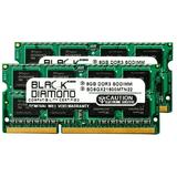 16GB 2X8GB Memory RAM for Lenovo ThinkPad T430 DDR3 SO-DIMM 204pin PC3-12800 1600MHz Black Diamond Memory Module Upgrade