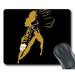 GCKG African Woman Mouse Pad Personalized Unique Rectangle Gaming Mousepad 9.84 (L) x 7.87 (W)