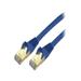 StarTech C6ASPAT15BL StarTech.com Cat6a Shielded Patch Cable - 15 ft. - Blue - Snagless RJ45 Cable - Ethernet Cord - Cat 6a Cable