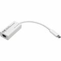 Tripp Lite U436-06N-GBW USB 3.1 Gen 1 Type-C to Gigabit Ethernet NIC Network Adapter 10/100/1000 Mbps White